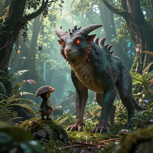 Hyper-Realistic Fantastical Creature Art