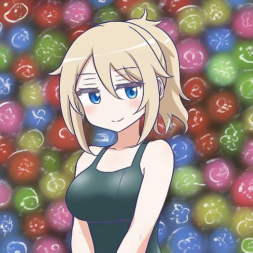 Illustration of Aoyama blue mountain, gochuumon wa usagi desu ka? in the style of Seiran (mousouchiku)