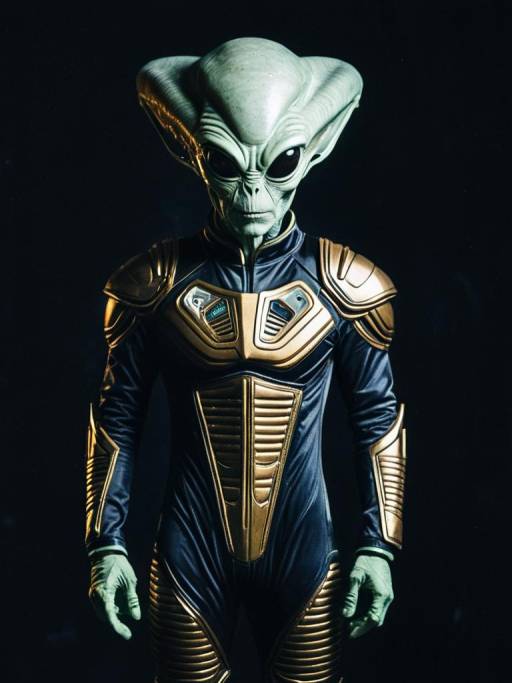 Realistic Allen the Alien Cosplay Man