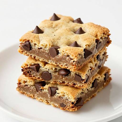Stacked Chocolate Chip Cookie Bars