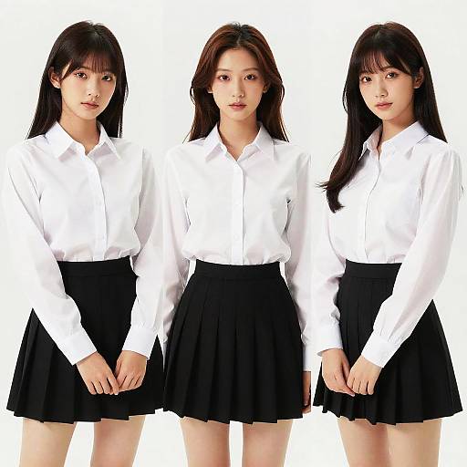 Triplet Costume with Asian Girl