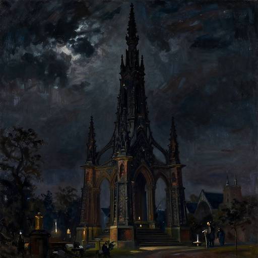 18th Century Chemist in Shadows