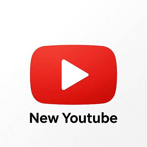 Modern Minimalist YouTube Logo Design