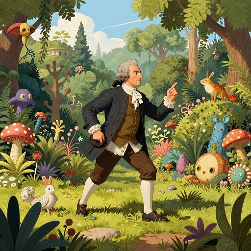 Candide's Whimsical Otherworldly Garden