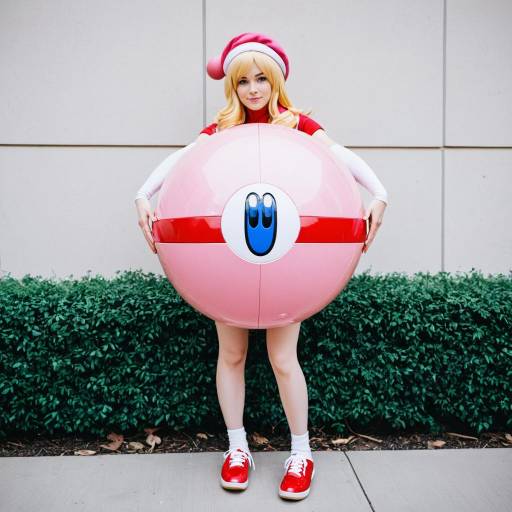 Flirty Kirby Cosplay Costume Concept