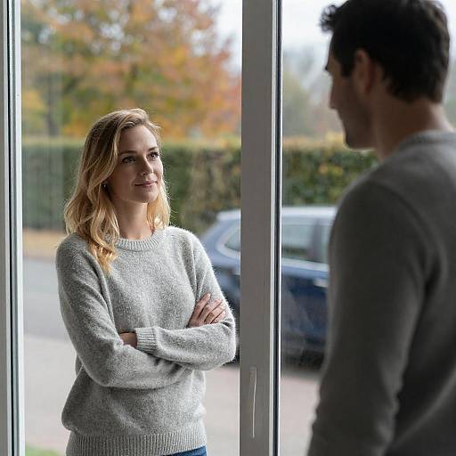 Autumn Encounter: A Reflective Moment