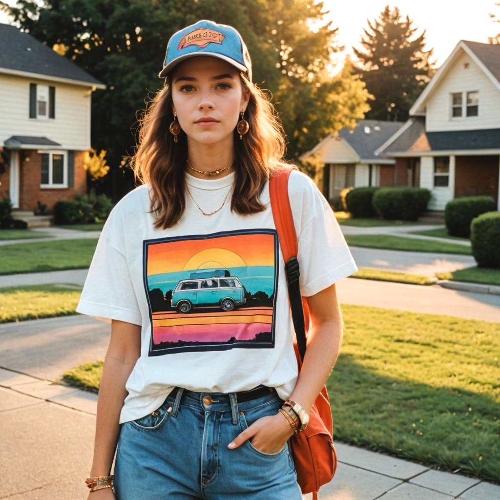 Vintage 1970s Teenage Skater Style