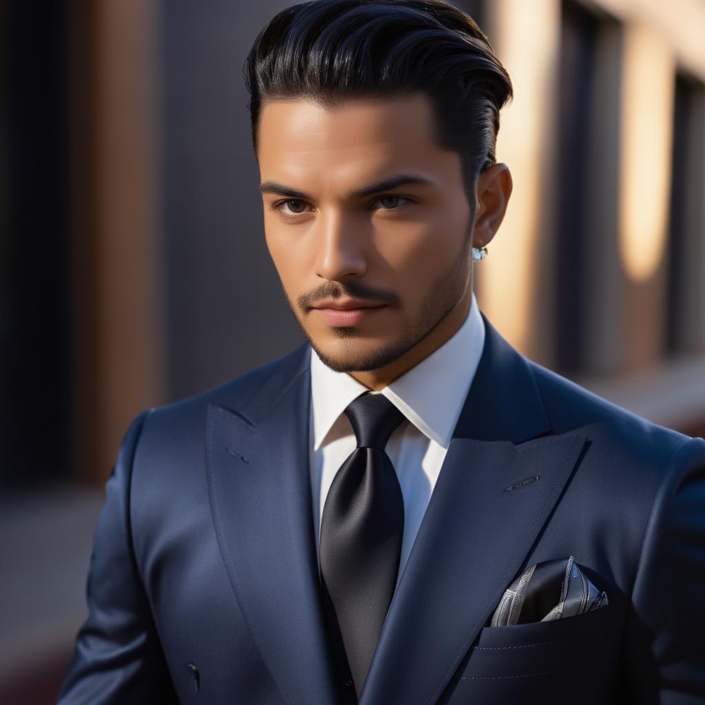 Cinematic Fashion Shoot: Latinx Tailored Suit