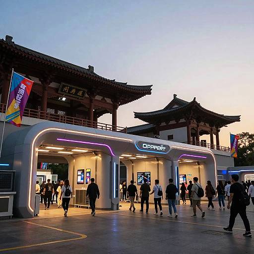 Futuristic Nippert Stadium Entrance