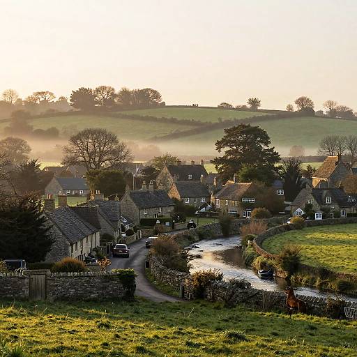 Emmerdale Dawn Countryside Landscape