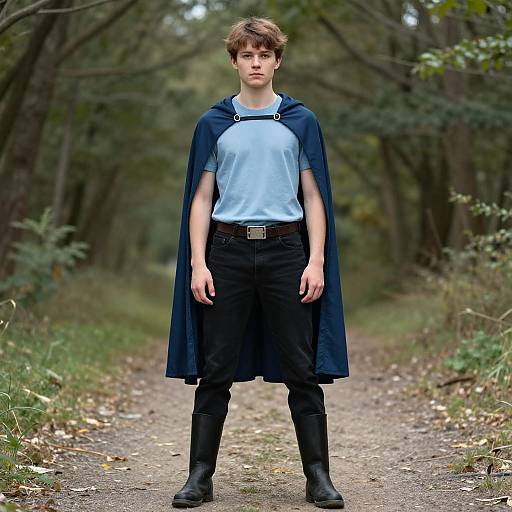 Realistic Magic Male Adventure Portrait