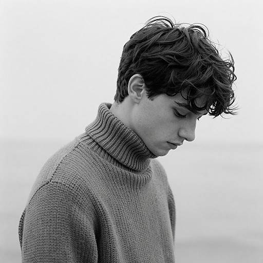 Vintage Black and White Portrait Photography