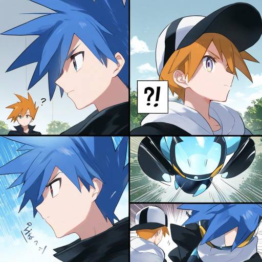 Boys Adventures with Blue Oak Pokemon