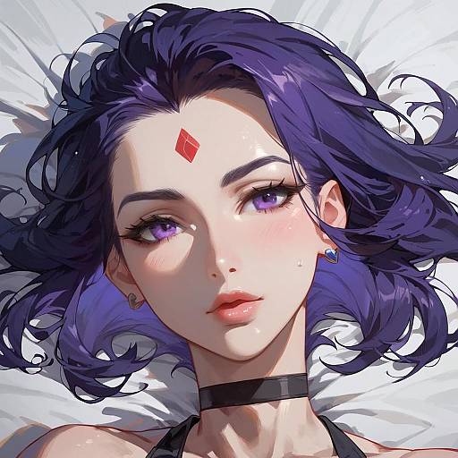 Raven Portrait from Teen Titans