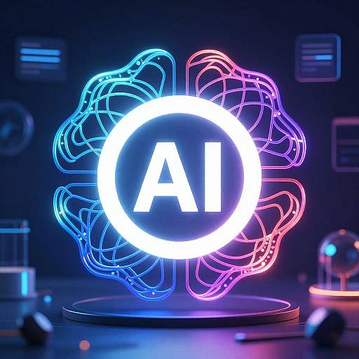 AI-Enhanced Logo Design Concept