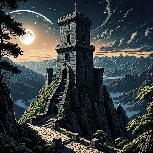 Bastion of Endless Twilight Illustration Bastion of Endless Twilight Illustration