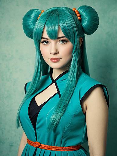 Realistic Yotsugi Ononoki Cosplay Photo