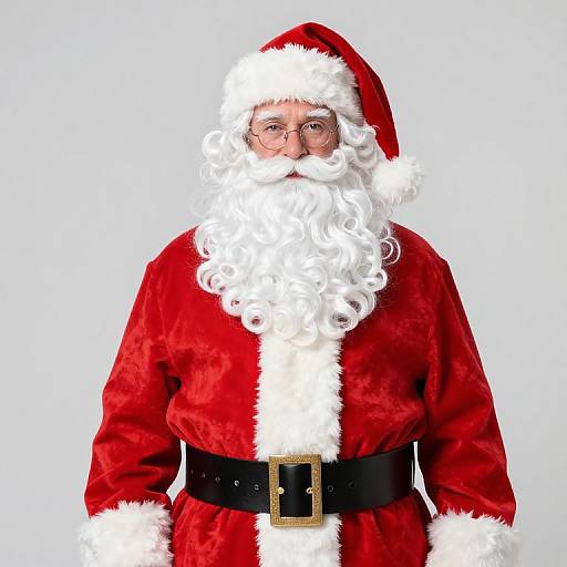 Classic Male Santa Claus Outfit
