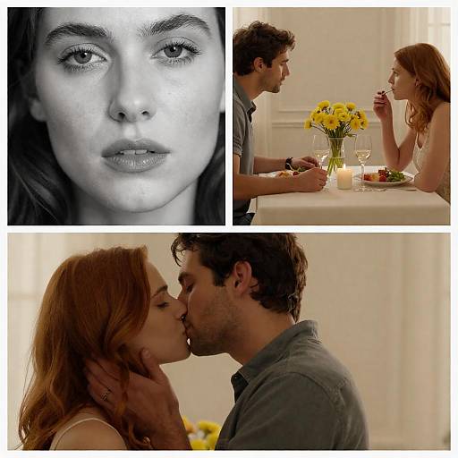 Romantic Movie Poster Collage