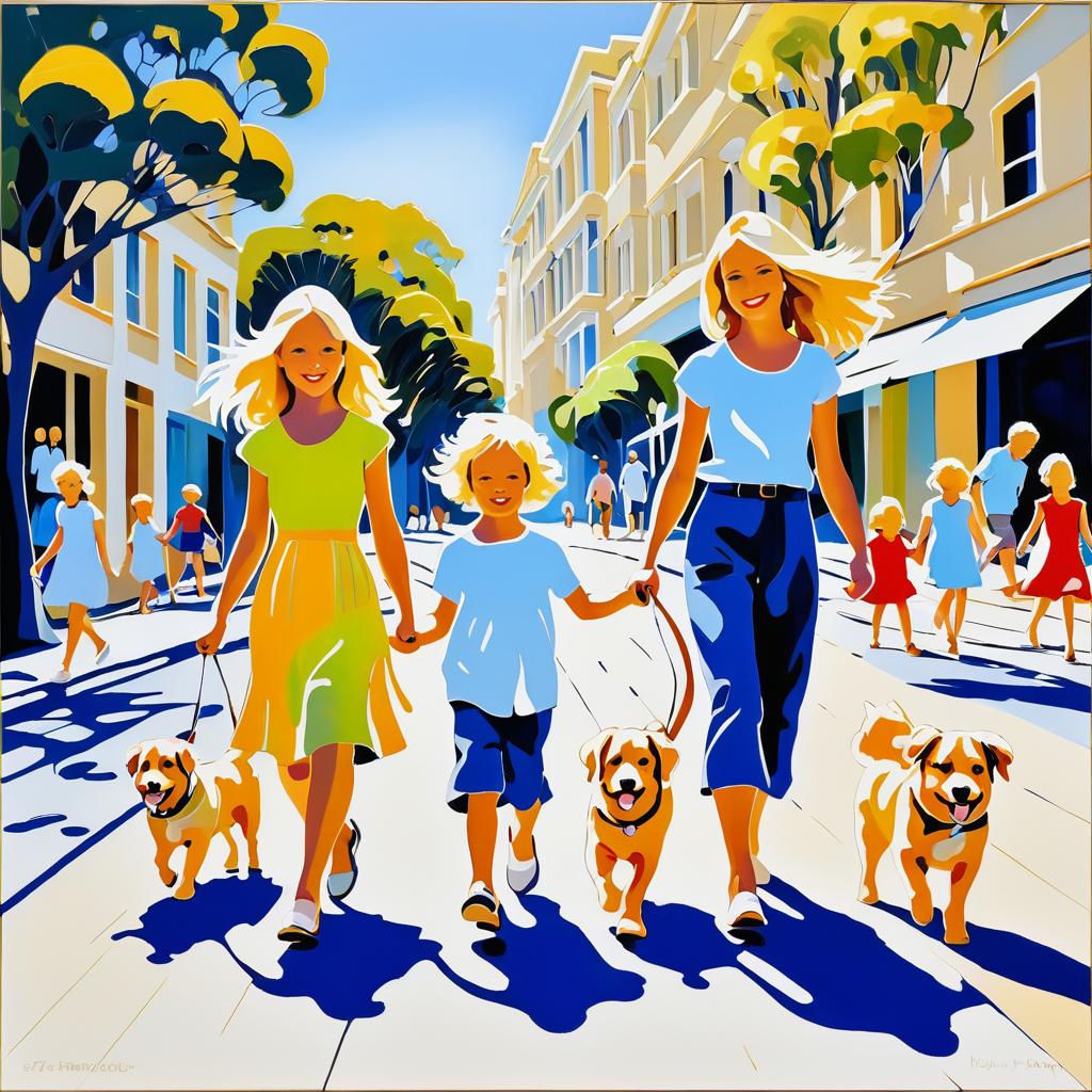 Springtime Family Walk in Sydney