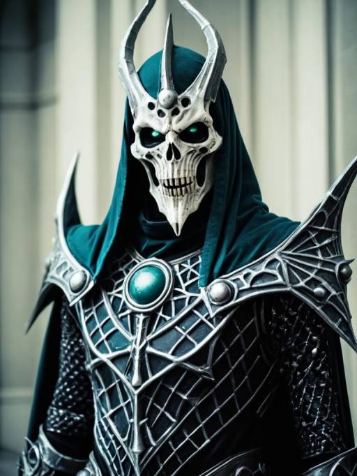 Realistic Nekron Cosplay Photo of Man
