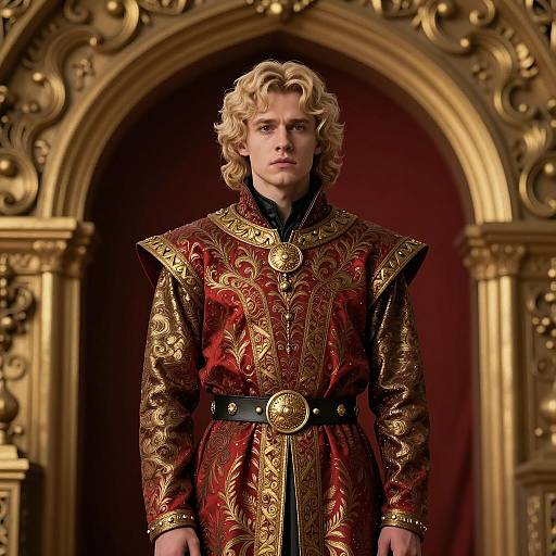 Regal King Joffrey Costume Photo Shoot