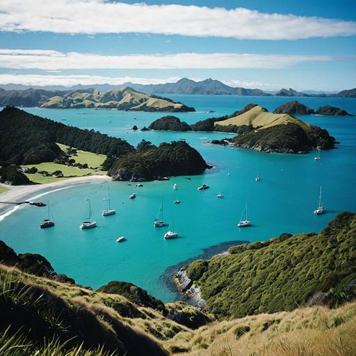 Bay of Islands Scenic Coastal View