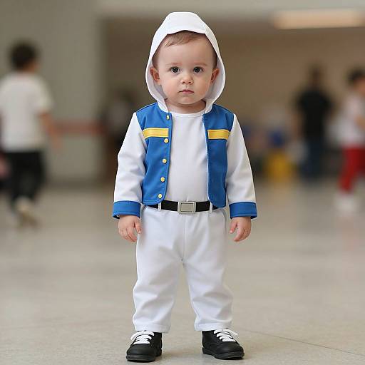 Baby Pascal Costume Full Body Portrait