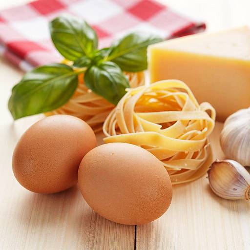 Ingredients for Italian Pasta Dish