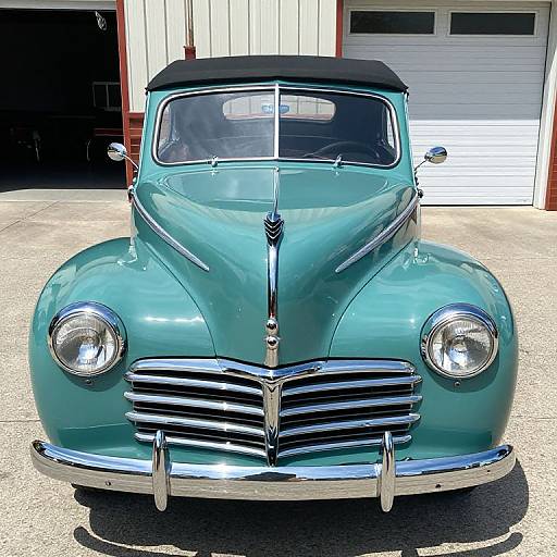 Vintage 1949 Ford Deluxe Convertible