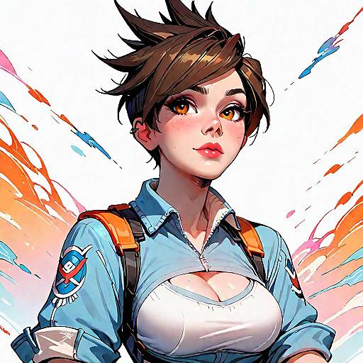 Exuberant Brunette Inspired by IKEA