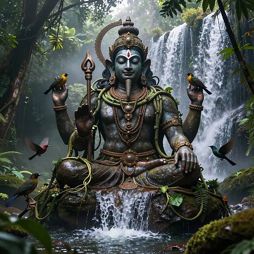 Bathala Supreme Creator in Sacred Jungle