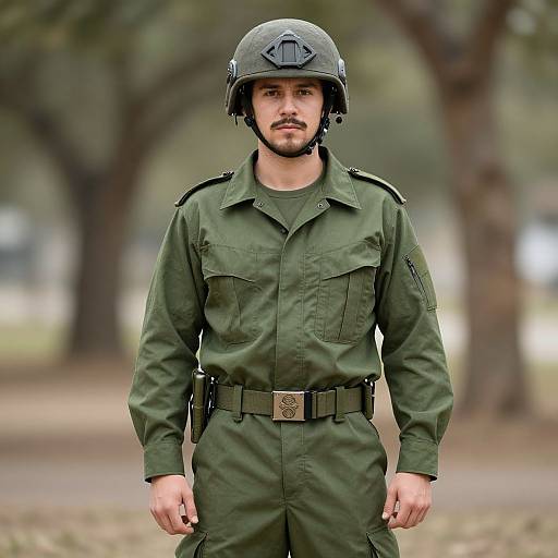 Funny Army Costume Male Soldier