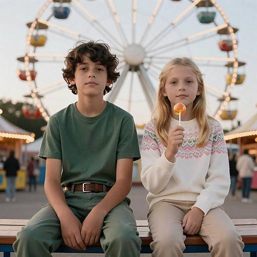 Carnival Memories: Children at Play