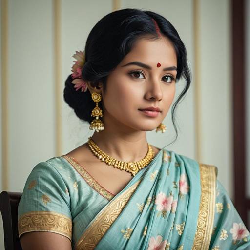 Elegant Charulata Cosplay Costume Design