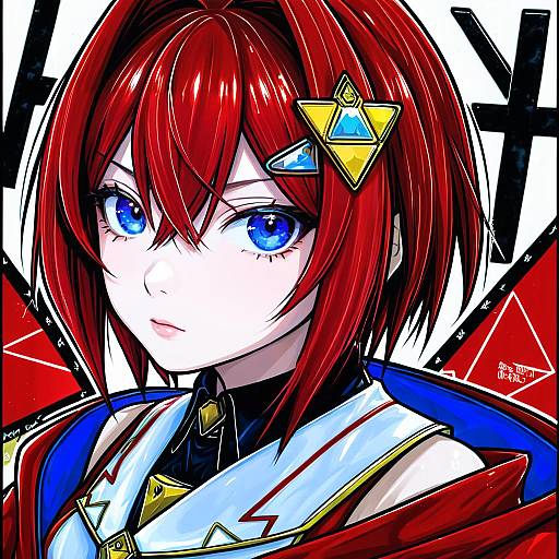 Illustration of Ange katrina (1st costume), nijisanji in the style of Teruui