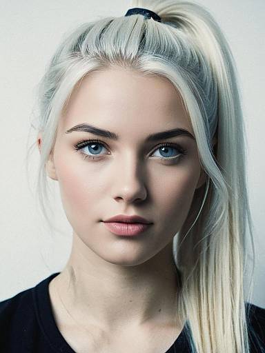 Realistic Solo Girl Portrait