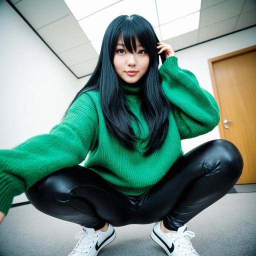 Seductive Kuki Sanban Cosplay Look