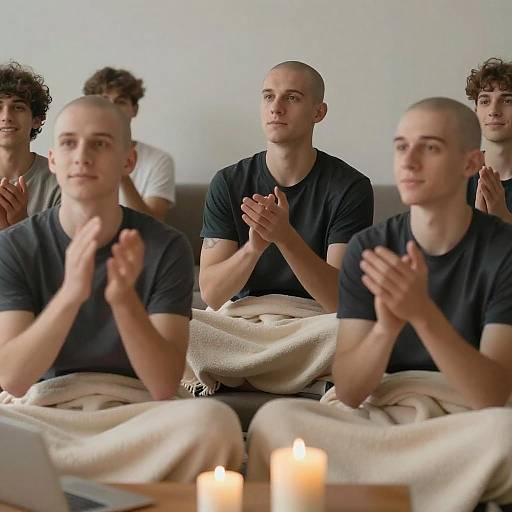 Bald Boys Celebrating: A Realistic Parody