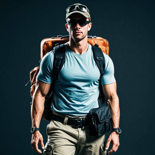 Realistic Cargo Pants Costume for Male