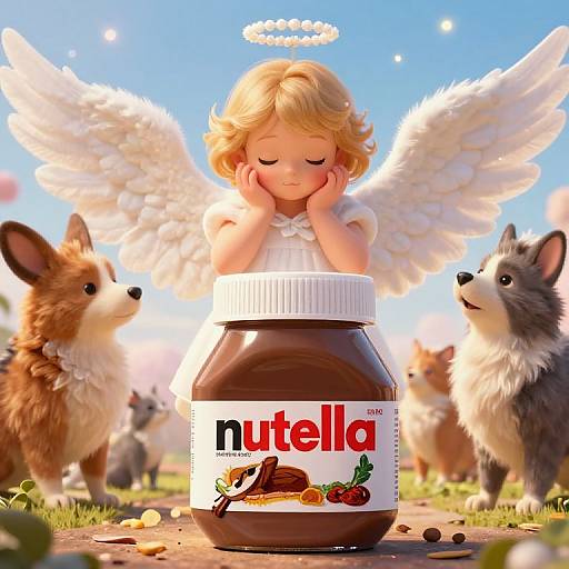 Angelic Cartoon Animals Concept Art