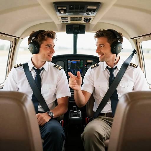 Capturing the Joy of Flight: Cockpit Duo