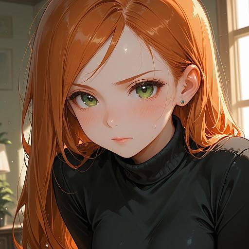 Kim Possible Style Portrait