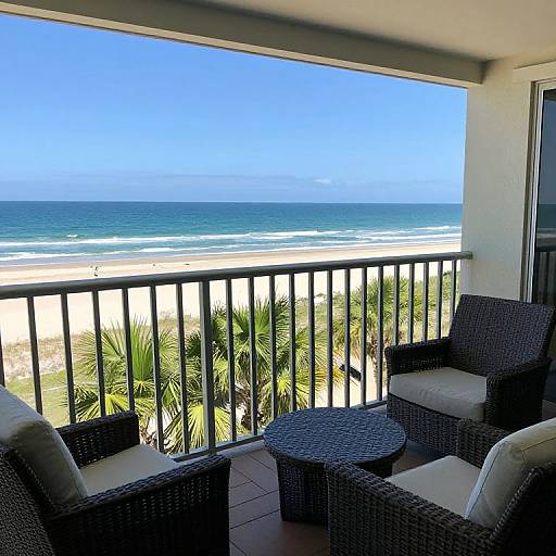 Spectacular Beachfront Balcony Views