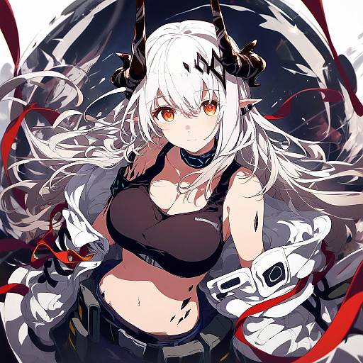 Illustration of Mudrock (elite ii) (arknights), arknights in the style of Ogipote