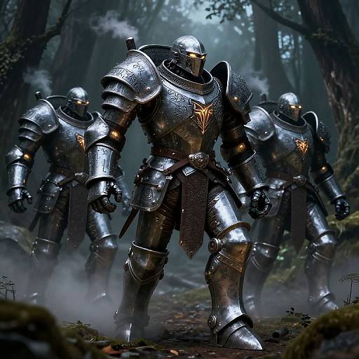 Enchanted Warforges in Dark Forest