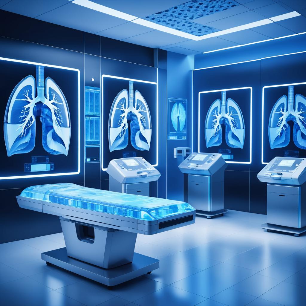 Photorealistic Lung Scan in Radiology