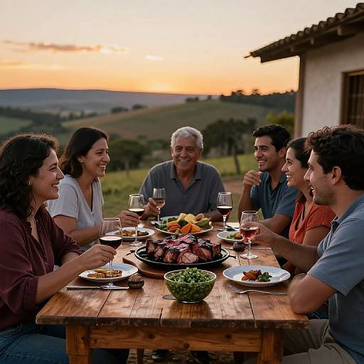 Argentinian Asado Sunset Gathering
