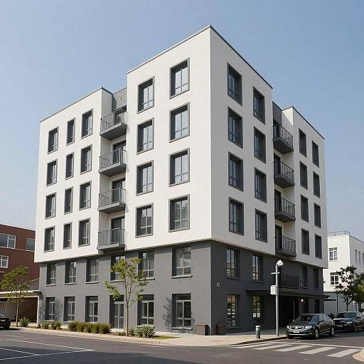 Modern Multi-Story Residential Building