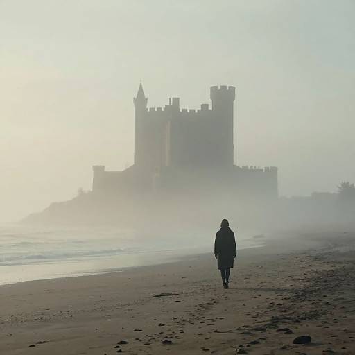 Solitary Journey to Ethereal Castle